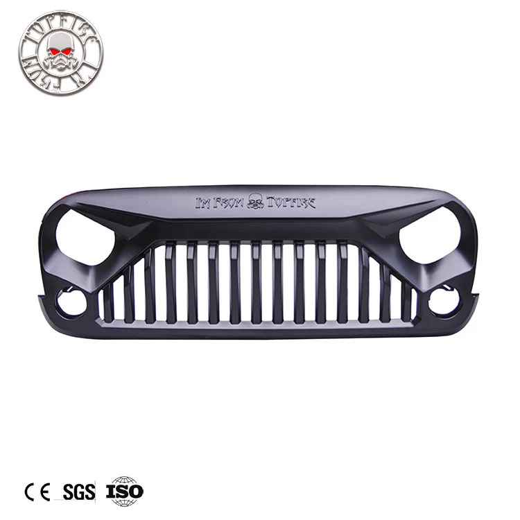 Topfire Fury II ABS Accessories Car Grill Front Grille For Jeep Wrangler Jk