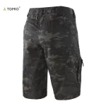 TOPKO Factory High Quality Men Cargo Shorts Wholesale Custom Cotton Cargo Chino Pants Outdoor Clothing