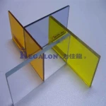 Transparent plastic pc polycarbonate solid roofing sheet greenhouse