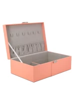 Travel Jewelry Box PU Leather Jewelry Storage Womens Jewelry Convenient Storage Case