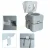 Import Travel Toilet Plastic 5.3 Gallons 20L 3 Way Pistol Flush Camping, RV, Boating Portable Toilet Outdoor from China