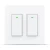 Import Tuya App Controlled Smart Home Automation Smart Light Wall Switch Tempered Glass Panel Touch Light Switch  Touch Switch from China