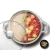 Import Two flavor soup pot large capacity food grade stainless steel hot pot with clear glass lid from China