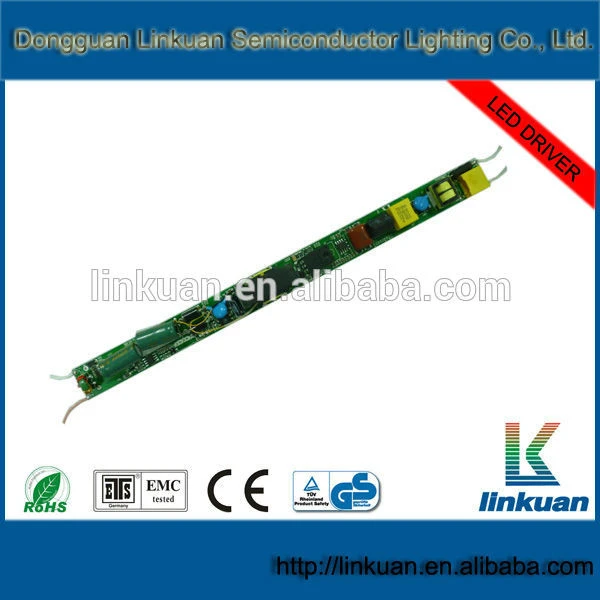 UL FCC ROHS t8 isolated led tube driver led tube light driver 25w constant current dimmable led driver