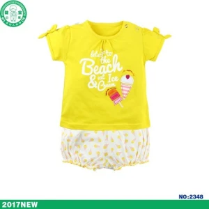 Unique Baby Girl Clothing Cute Kids Wear Newest Design Children Clothes