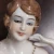 Import Unique house decotation hand paint white porcelain figurine beauty half doll lady from China