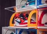 Universal Custom Wholesale Home Fashion PP Plastic Aj Shoe Storage Box