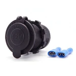 universal DC 12V auto marine power socket cigarette lighter power adapter car usb socket
