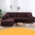 Import Universal stretch spandex L shape corner sofa cover slipcovers from China