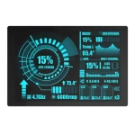 Upgrade WT32-SC01 plus 16MB hmi lcd  board esp32 development board with 3.5 LCD IPS Display Touch Screen Monitor ESP32S3 display
