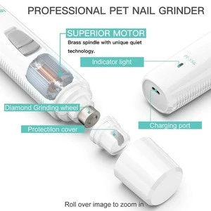 upgraded travel nail grinder paw trimmer  reusable  replace bonus grinding wheel top seller in pet products