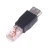 Import USB A Female to Ethernet RJ45 Adapter Connector USB Adapter Computer Networking Connectors Terminals USB Sata Adapter from China