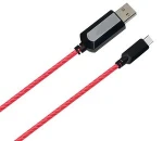 USBC Cable,EL Light LED Flashlight High Speed 3FT USB C Charging Cords for Samsung S8/S8Plus USB-C Devices