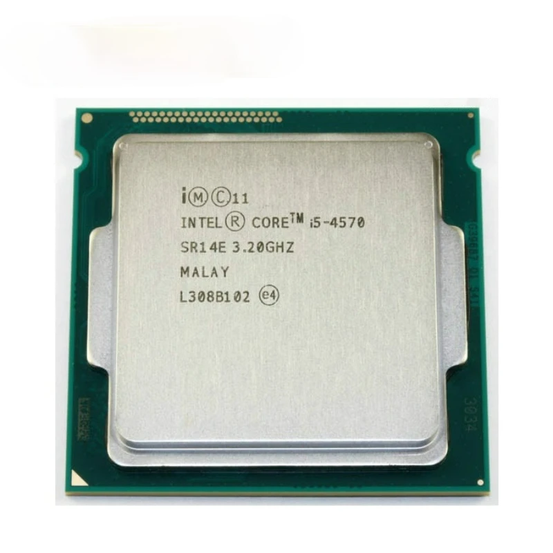 used Intel Core i5 4570 processor Quad-Core 3.2GHz LGA 1150 desktop cpu