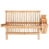 Utensil Folding Drying Holder 18 Slot Bamboo Dish Rack
