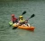 Import UV resistant double fishing kayak/ fishing canoe for sale racing kayak/ 2+1 sit on kayak from China