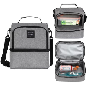 V198 High quality multifunction cooler bag insulated lunch with shoulder strap
