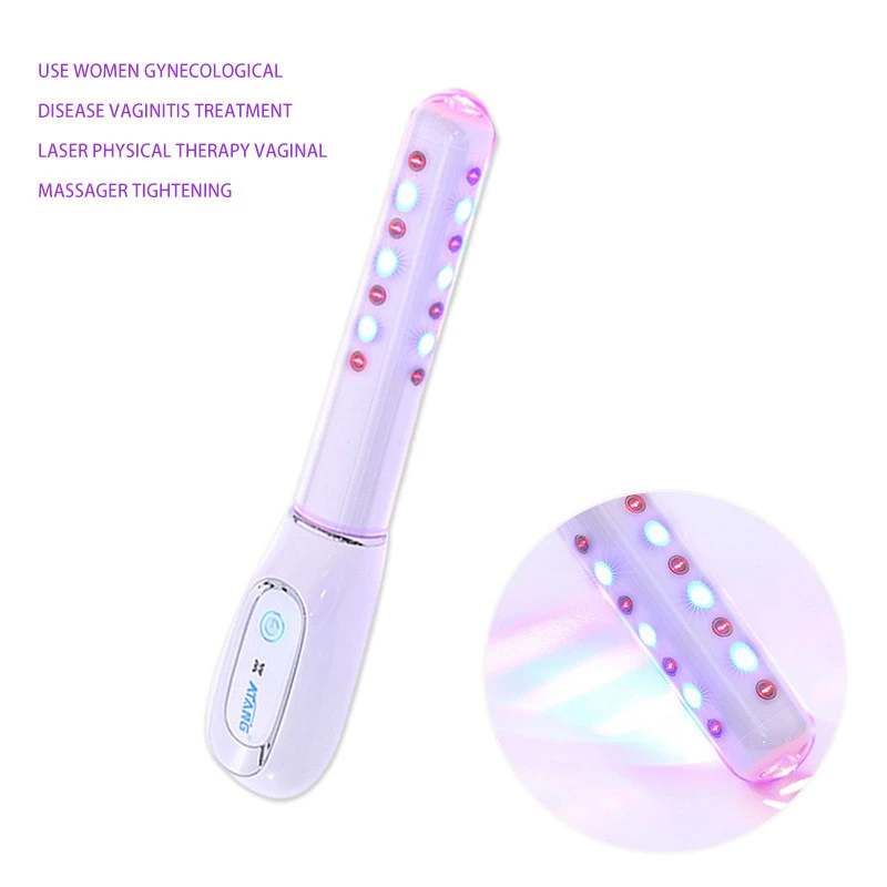 Vaginitis red light therapy laser vaginal tightening rejuvenation wand home use vaginal care pussy tighten