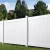 Import Veranda 6ft.Hx8ft.W White vinyl privacy fence panels gates,clear powdered vinyi from China