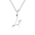 Import Versatile High Quality Charm 26 Letter Accessories Gold Plated Stainless Steel Pendants Necklace from China