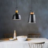 Vintage Lamps Pendant Lights Aluminum Gold Pot Industrial Style Indoor Lighting