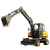 Import VTW-90 farm wheel excavator 9 ton 360 rotary wheeled excavator from China