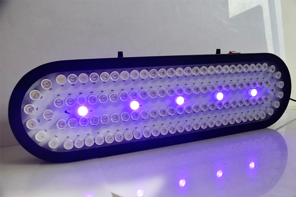 300W WIFI Remote Control Fish Tank Lamp  Programmable Plants Coral Lighting RGB LED Aquarium Light