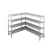 Import warehouse rack cold room freezer plastic iron NSF environmental food storage stacking shelves from China