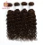 Import water wave human hair 10A unprocessed virgin cuticle aligned hair raw indian human hair weave bundles dark brown/natural color from China