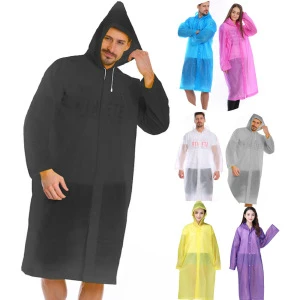 Waterproof Hooded Raincoat Rain Coat Poncho Rainwear Travel Disposable raincoat
