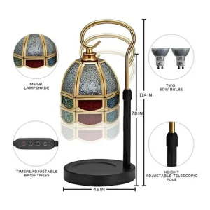 Wax Melts Candle Warmer Classic Retro Metal Design Candle Warmer Lamp