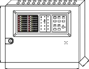 Well Designed 2 Detection Zones 25 Devices For Each Zone CE And LPCB Approved Conventional Fire Alarm System