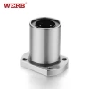 WERB square flange linear bearing LMH8UU standard shaft bearing high quality
