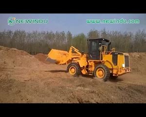 Wheel Loader 5T Earth Moving Machinery With Log Clamp For Sale