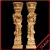 White Roman Square Marble Pillar Design(YL-L036)