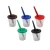 Import wholesale 10 colors kids paint brush cleaner pot set bristle paint brush wash cup for art supplies from China