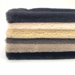 Wholesale 100% Polyester Long Pile Faux Rabbit Fur Fabric