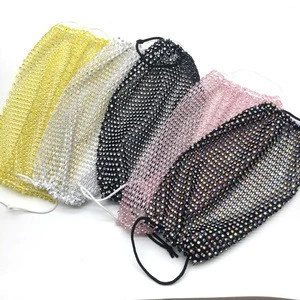 Wholesale 2020 New Style Rhinestone Party Fashion Mask for Women for party