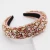 Import Wholesale  Baroque  Crystal  Hair Accessories Handmade Large bedazzled Headband Embellished Rhinestone Hairbands For Women from China