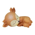 Wholesale car accessories interior decoration cute vinyl 6 style baby deer figurines cake topper