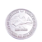 Wholesale Cheap Design Your Own Old China Sports Challenge Coins Silver