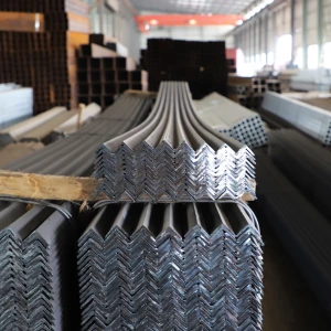 wholesale cheap Good Quality Standard sizes and thickness galvanized hot dip galvanised steel angle Bar