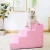 Import Wholesale Collapsible Foldable Ramp Soft Luxury Pet Dog Sofa Bed 4 Steps Ladder Pet Dog Stairs for Dogs with Mesh Fabric from China