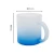 Import Wholesale colorful frosted beer sublimation gradient color frosted mugs 11 oz sublimation mug from China