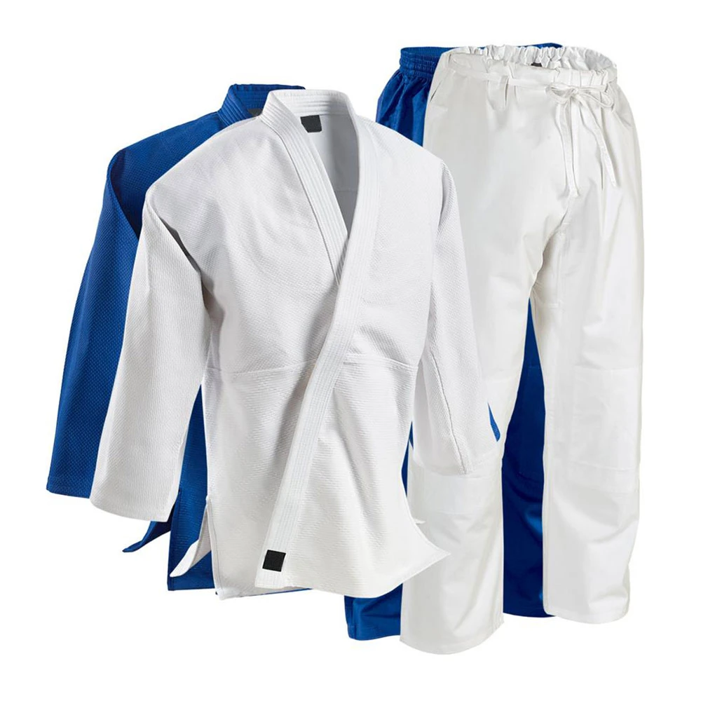 Wholesale Custom Logo Judo Uniform Kimono Brazilian Jiu Jitsu BJJ Gis Gi Judo Uniform for Kimono Bjj Training Competition