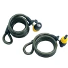 Wholesale durable security cable lock for bicycle accessories