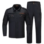 Wholesale F116 Rip-Stop Combat Suit Black Camouflage Uniform Outdoor Tactical Suits