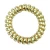 Import wholesale hair accessories shiny spirals gold phone cord hair bobbles for long hair ladies daily 6442 from China
