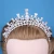 Import Wholesale High Quality Silver Shiny Bride Wedding Wear Crystal Tiaras Crowns from China