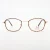 Import Wholesale High Quality Women Metal Fashionable Optical Eyeglasses Frames from China